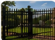 Metal and aluminum fence repair